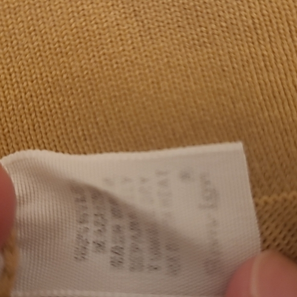 EUC VTG 70s Lady Booth Bay Khaki Mockneck Short Sleeved Shirt - Picture 6 of 13